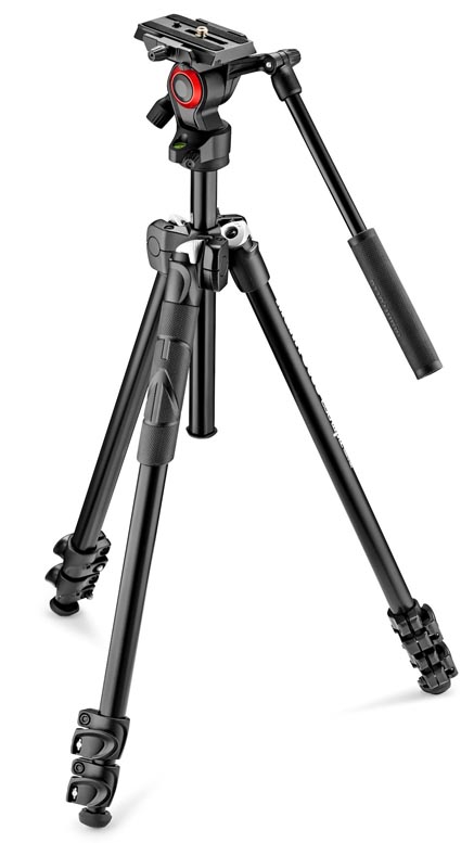 Manfrotto 290 Light Tripod with Befree Live Fluid Head